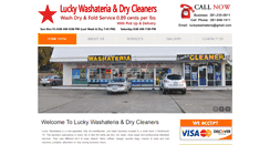 Desktop Screenshot of luckywashateria.com